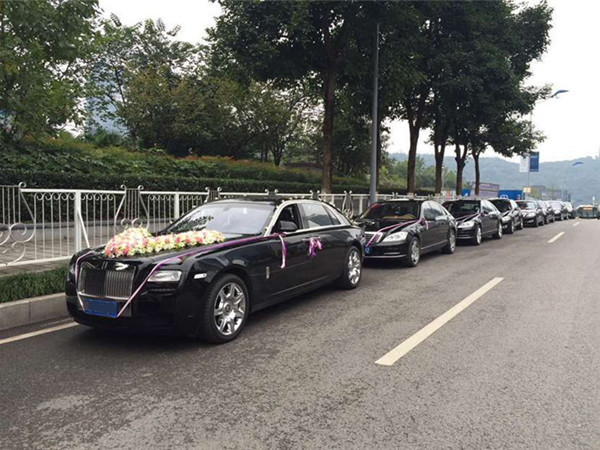 勞斯萊斯+奔馳S級 豪華車隊